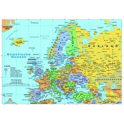 Puzzle Europakarte PuzzelMan 123 1000 Teile Puzzle Weltkarten