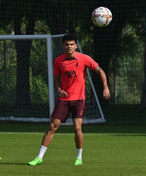 Liverpool star Luis Diaz returns to training in time for crunch clashes ...