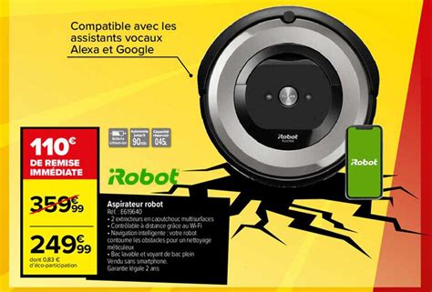 Promo Aspirateur Robot Chez Carrefour ICatalogue Fr