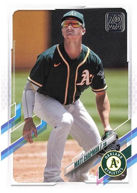 Topps Matt Chapman Trading Card Database