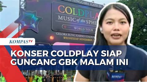 Begini Situasi Dan Rekayasa Lalu Lintas Jelang Konser Coldplay Di Gbk