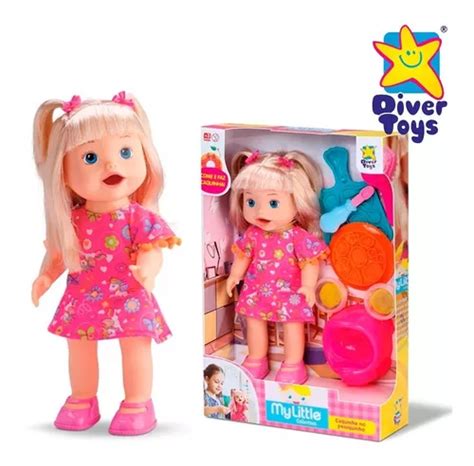 Boneca Estilo Baby Alive Que Come E Faz Coco No Peniquinho