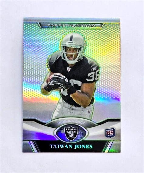 Topps Platinum Taiwan Jones Rookie Ebay