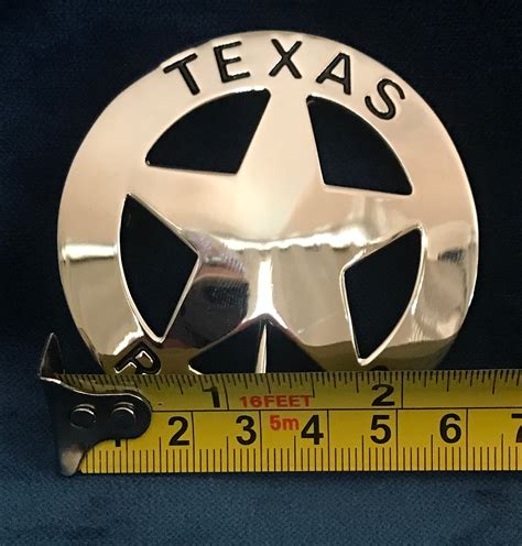 Texas Ranger Belt Buckle Made by Fargo Silver Co. - Etsy