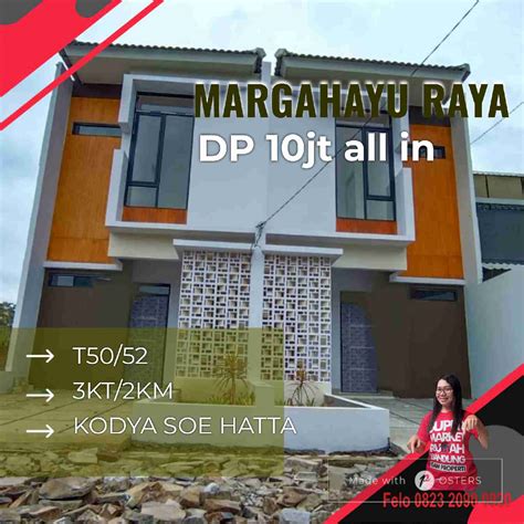 Rumah Dijual Dengan 3 Kamar Tidur Di Sukamenak Jawa Barat RP