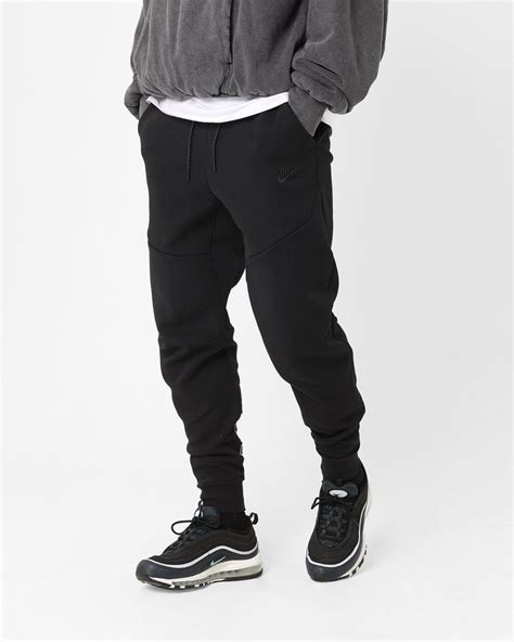 Nike Tech Fleece Graphic Joggers Blackblack Culture Kings Nz