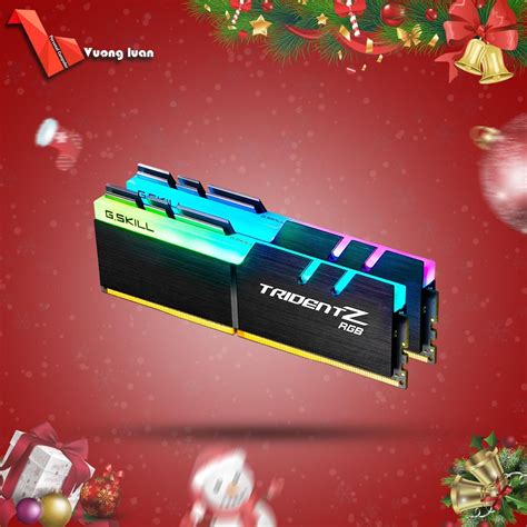 Ram Pc Gskill Trident Z Rgb 16gb 3600mhz Ddr4 F4 3600c18s 16gtzr Chín