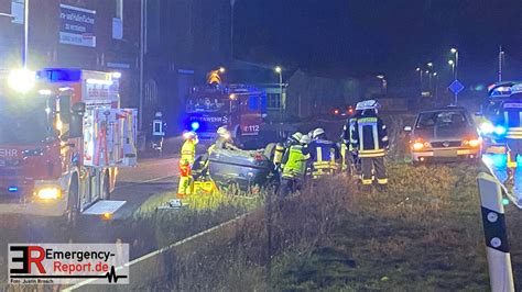 Rheinberg Verkehrsunfall Mit Einem Schwer Verletzten