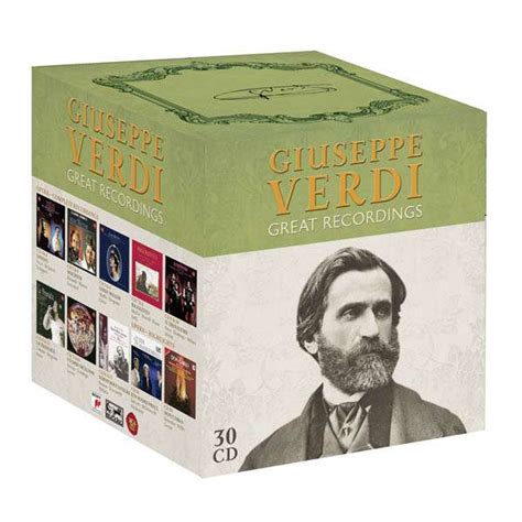 Giuseppe Verdi Great Recordings 30 Cds Jpc