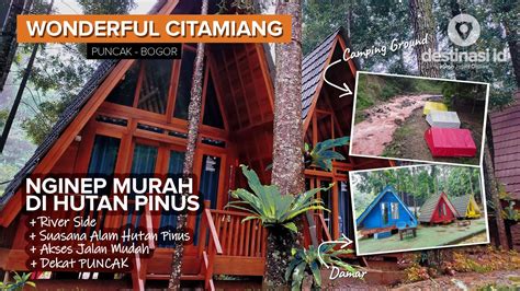 Wonderful Citamiang Puncak Bogor Camping Ground Villa Dan Penginapan