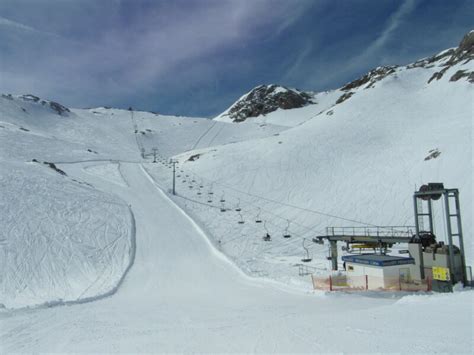 Dachstein Gleccser ilyen volt a sípálya fotók Síelők fotóalbum