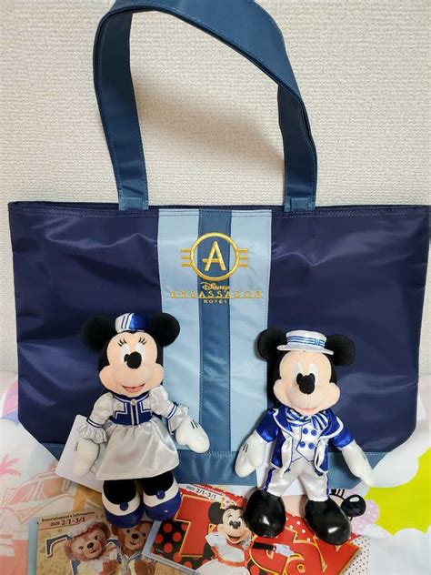 カテゴリ Disney トートバッグの通販 By あおs Shop｜ディズニーならラクマ アンバサダーホテル ですが