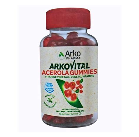 Vendita Arkopharma Arkovital Acerola Gummies Caramelle Gommose