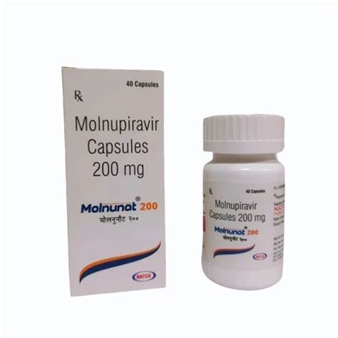 Mg Molnupiravir Capsule At Rs Bottle Molnupiravir Capsules