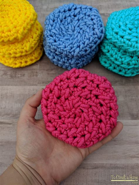 Dish Scrubbie New Version To Craft A Home