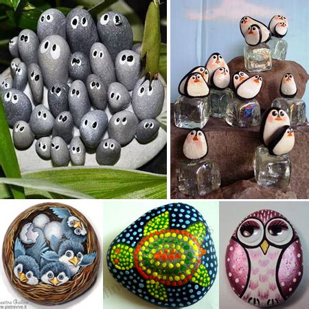 HOME DZINE Craft Ideas | Have fun with painted pebbles