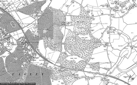 Old Maps Of Woodley Berkshire Francis Frith