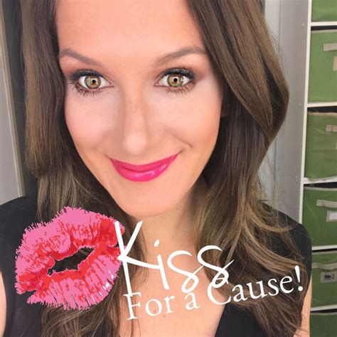 Vibrant Hot Pink Lips Lipsense Kiss For A Cause