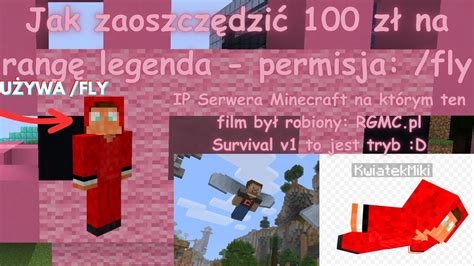 Jak Zaoszcz Dzi Z Na Komend Fly Na Survival V Rgmc Pl