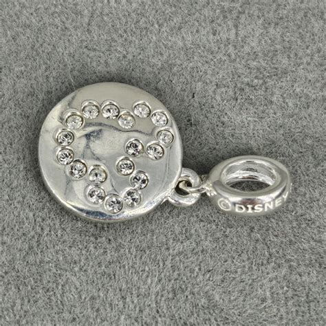 Chamilia Charm Sterling Silver Cubic Zirconia Mickey Mouse Disney