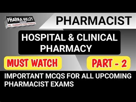 Pharmacist Exam Preparation TNMRB HSSC MPPEB PMC RRB OSSSC