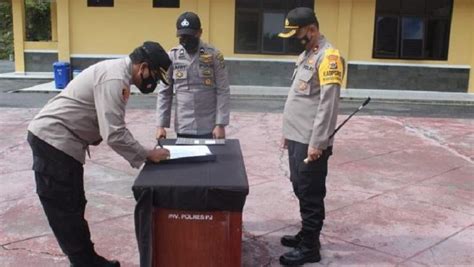 Dilantik Jadi Wakapolres Kompol Philip M Ladjar Orang Nomor Di