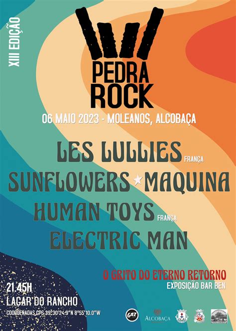 Arte Sonoraconhece O Cartaz Do Festival Pedra Rock Que Regressa A