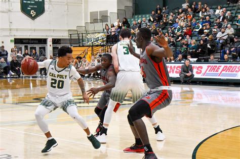 Cal Poly Mens Basketball Survives Double Overtime Against Matadors