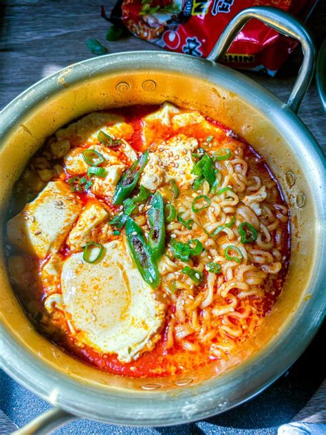 Soondubu Ramyeon Instant Ramyeon With Soft Tofu Farah J Eats