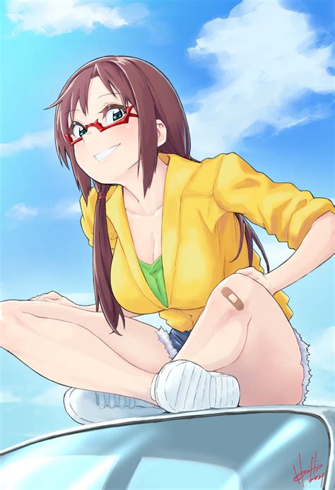 Cheerful Mari Fanart Artist Hori Shin Revangelion