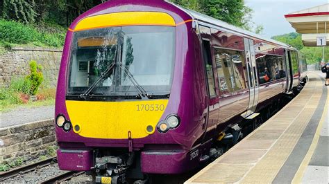 EMR Regional 170530 X West Midlands Railway At Matlock From Matlock To