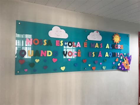 Pedagógiccos Mural de volta às aulas