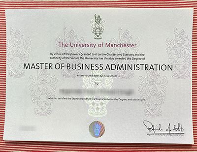 Is the University of Manchester diploma in MBA popular in UK?