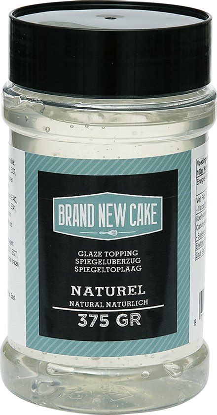 BrandNewCake Mirror Glaze Naturel 375g Bol