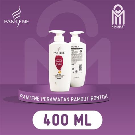 Jual Pantene Shampoo Perawatan Rambut Rontok 400 Ml Shopee Indonesia