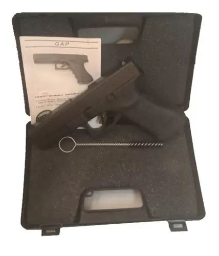 Pistola Fogueo Bruni Gap Glock Mm Outdoor Gun Seguridad Cuotas Sin