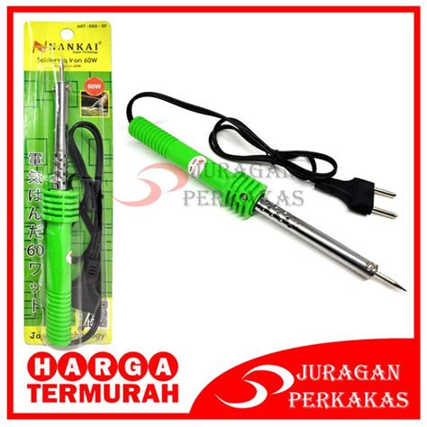 Jual NANKAI SOLDER LISTRIK 60 WATT ALAT PATRI ELEKTRIK SOLDERING IRON