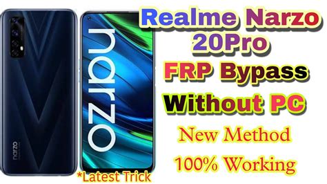 Realme Narzo Pro Rmx Google Account Frp Bypass Without Pc Box