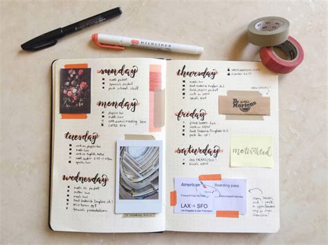 Plantillas Para Hacer Tu Propio Bullet Journal Revista Kena M Xico