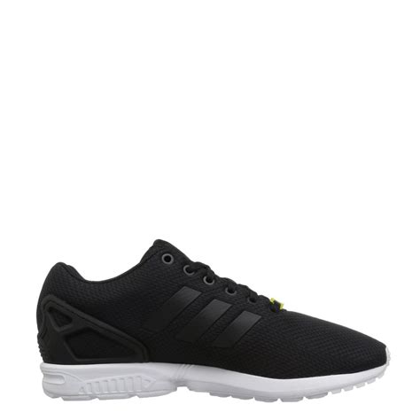 Adidas Zx Flux Low Top Trainers In Blackwhitewhite Intoto7 Menswear