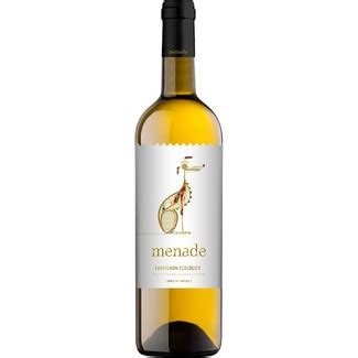 Vino blanco suavignon blanc ecológico DO Rueda botella 75 cl MENADE