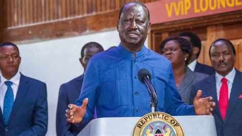 Ruto Rudisha Matiangi Raila Odinga Speech Toda Left Ruto Shocked As