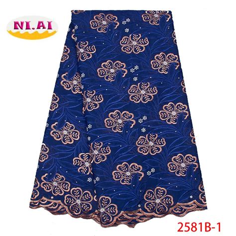 African Dry Lace Fabrics High Quality Cotton Lace For Men Cotton