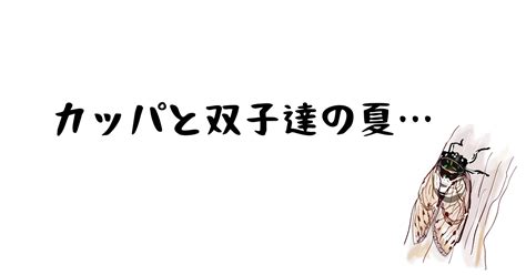 カッパと双子達の夏｜幻田恋人