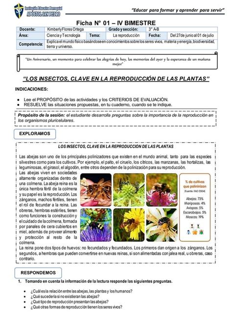 Fichas Semana 01 4unidad Docx Descarga Gratuita