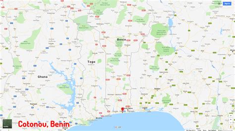 Cotonou Map