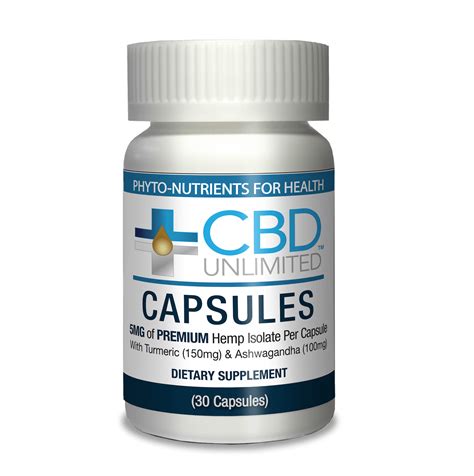 Cbd Capsules Vcaps Cbd Unlimited