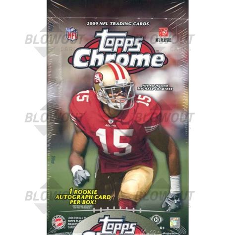 2009 Topps Chrome Football Hobby Box