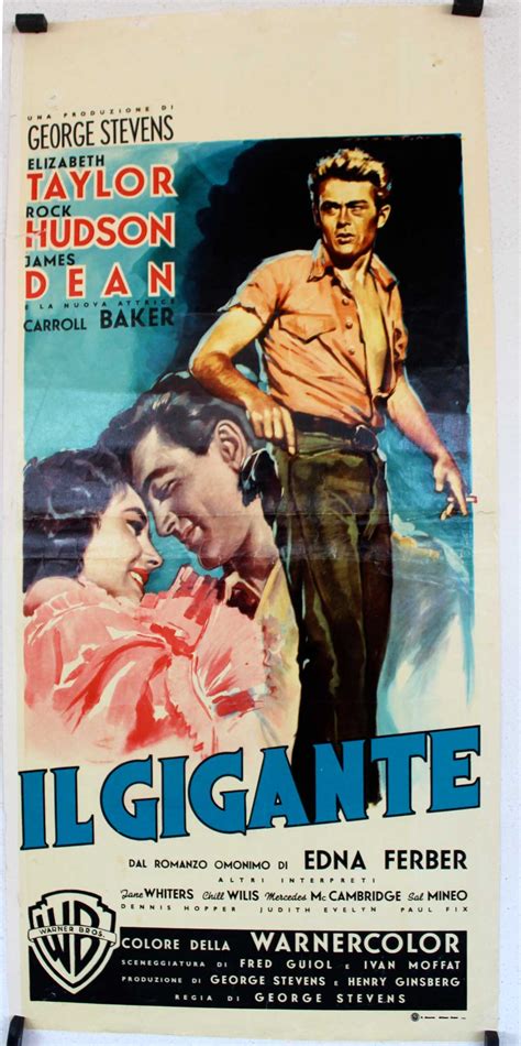 "IL GIGANTE" MOVIE POSTER - "GIANT" MOVIE POSTER