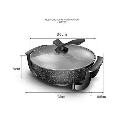 Jual Panci Shabu Listrik Idealife IL A Steam Pot Hot Pot Bulgogi Pan Electric Low Watt Grill